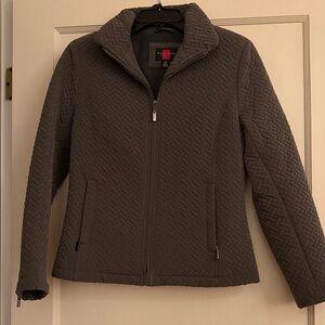 Gallery Women's Quilted Puffer Jacket - Dark Brown